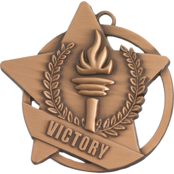60MM VICTORY STAR MEDAL