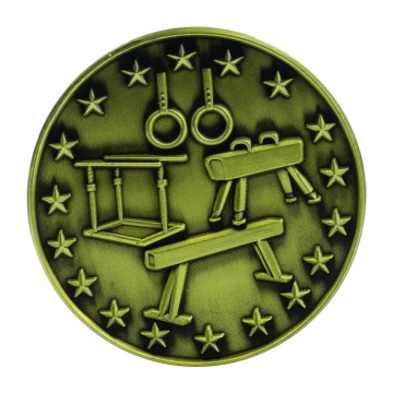 50mm Sports Trim in Ant Gold  Gymnastics