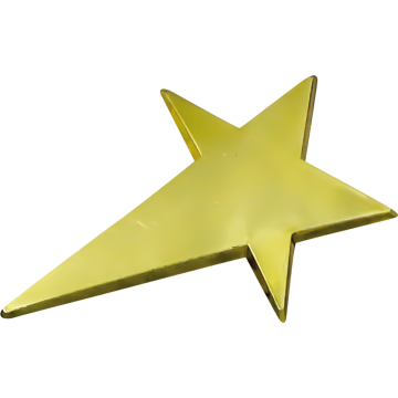 Star Trim in Gold 2 sizes