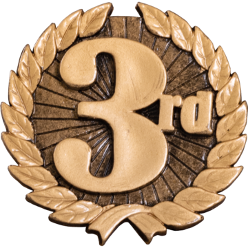 Antique Gold 3rd Trim with Highlights