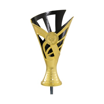 Bright Gold Cup/Riser 6 colours Integrated Rod