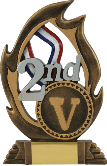 Placing Award Mult coloured 1 size