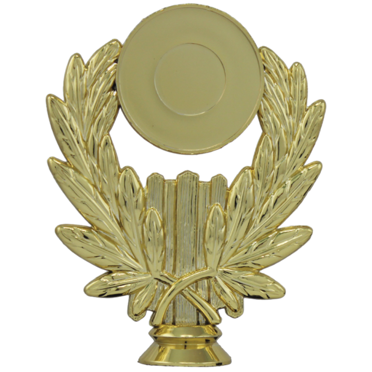 Plastic Centre Holder for 1" or 2" Centre in Bright Gold