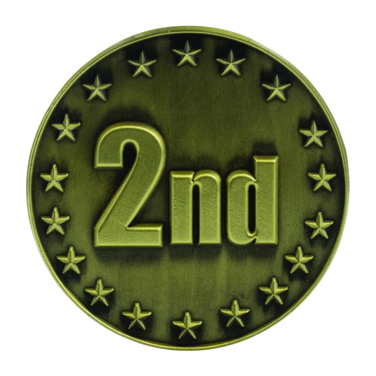 50mm Sports Trim in Ant Gold  2nd Placing