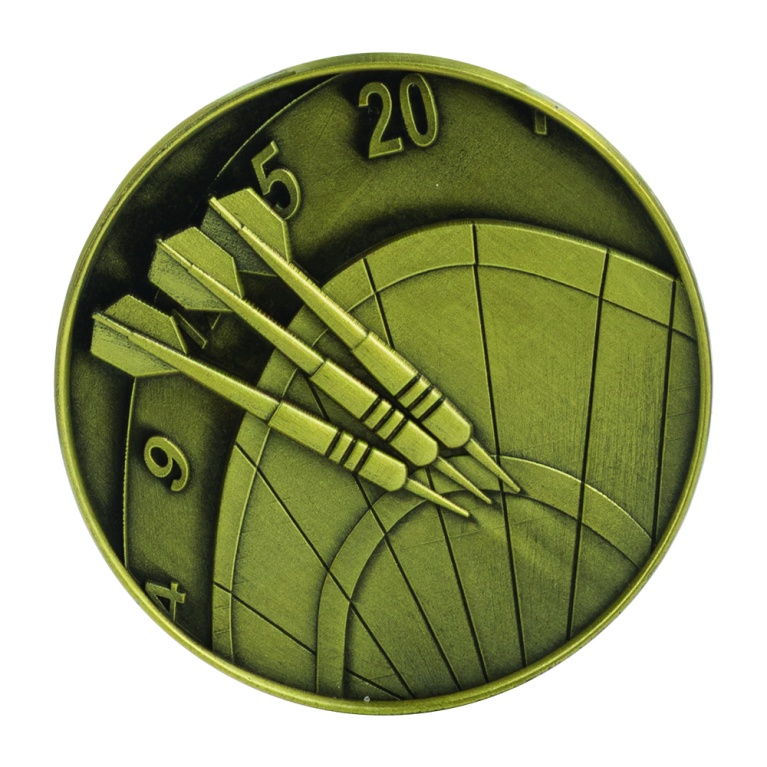 50mm Sports Trim in Ant Gold  Darts