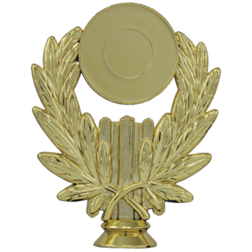 Plastic Centre Holder for 1" or 2" Centre in Bright Gold