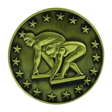 50mm Sports Trim in Ant Gold Swimming