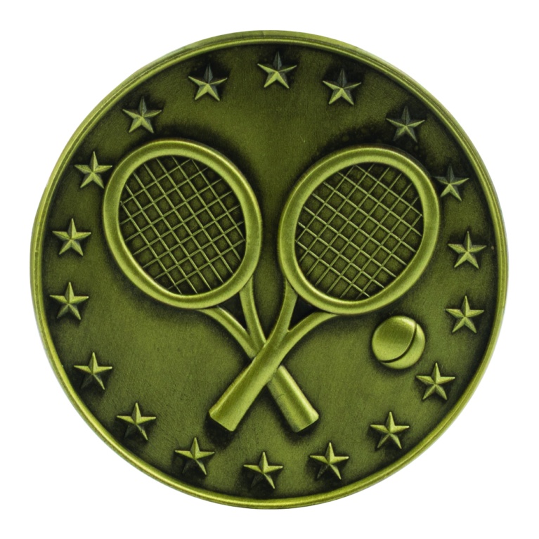 50mm Sports Trim in Ant Gold  Tennis