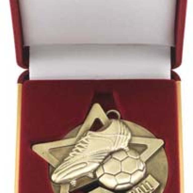 Football Star Medal in Luxury Box Series