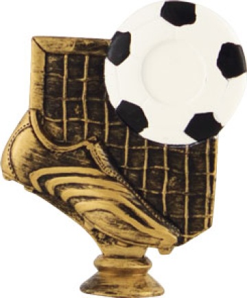 Football Top in Antique Gold with Black/White Trim