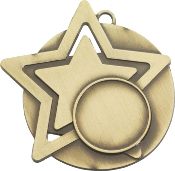 Generic Medal 60mm for 1" Centre