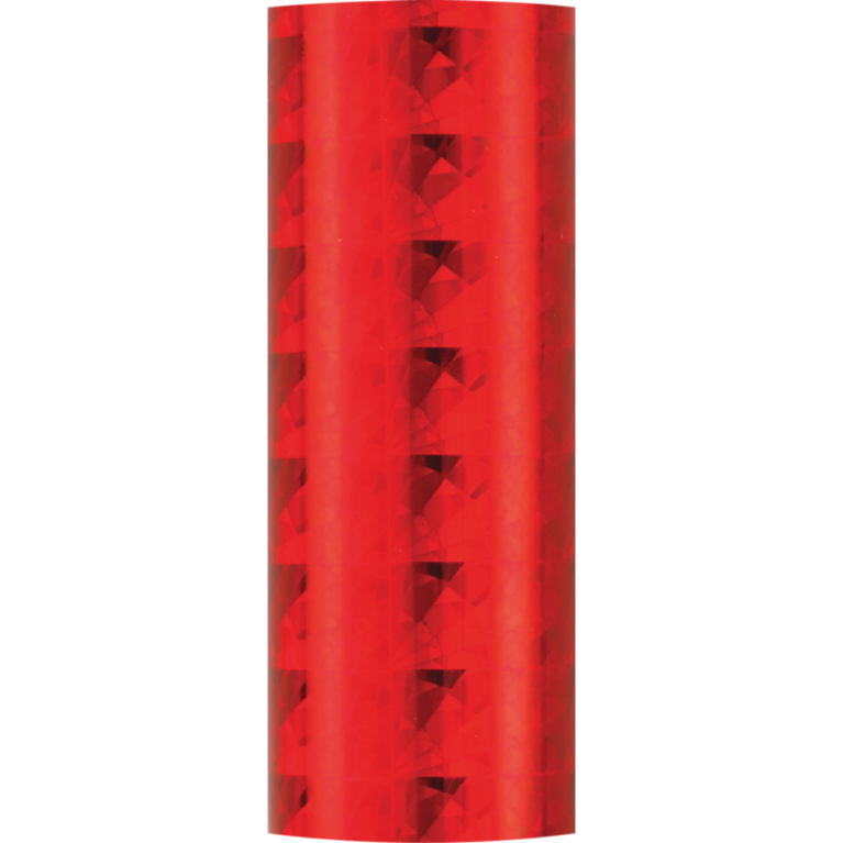 Reflective Red Plastic 40mm diameter Tube