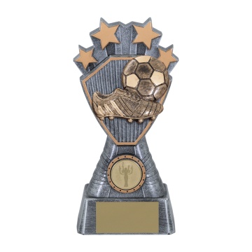 Heavy Composite Award with Male/ Female Football Insert in 4 sizes