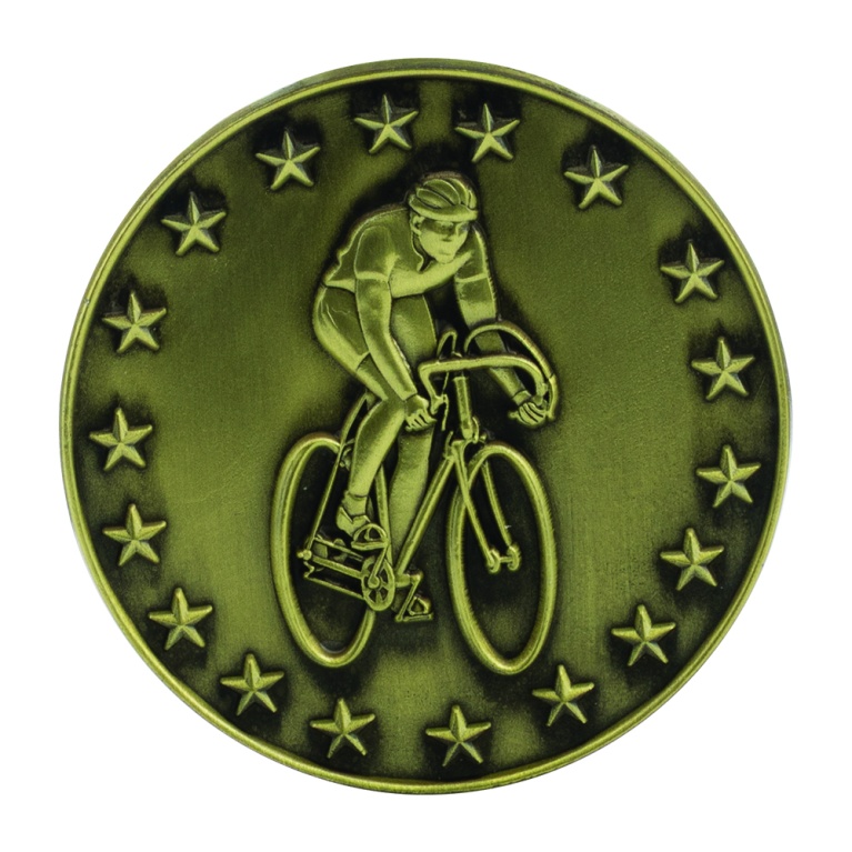 50mm Sports Trim in Ant Gold  Cycling