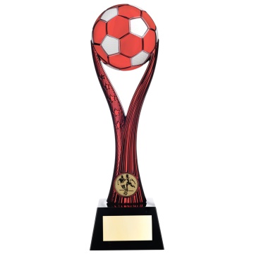 Two Tone Football Ball  on Stand in   6 Colours