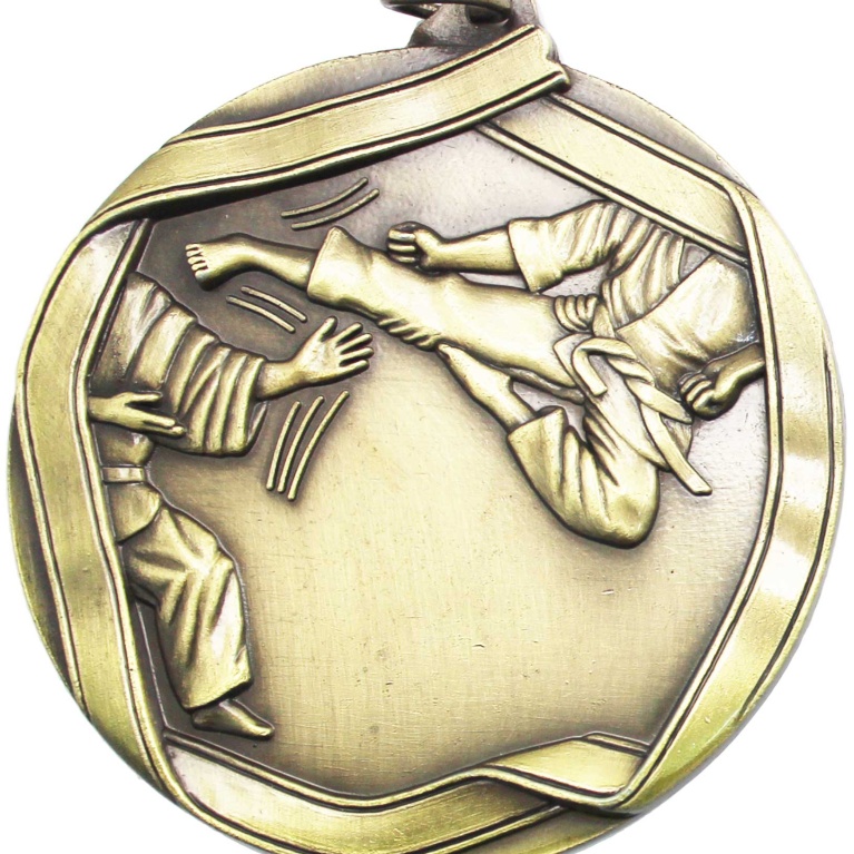 Karate Medal in 60mm