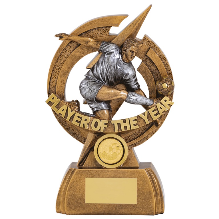 FOOTBALL "PLAYER OF THE YEAR" 8" (205MM)