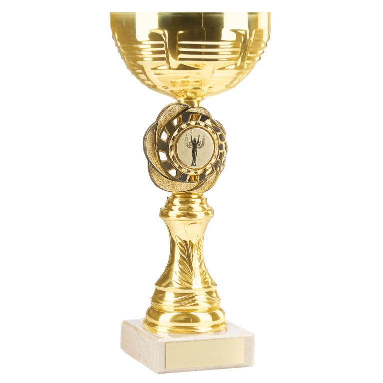 Bright Goldtone    Cup Trophy  in 3 sizes