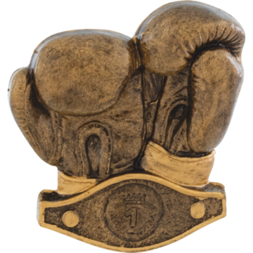 Antique Gold Boxing Glove Trim with Highlights