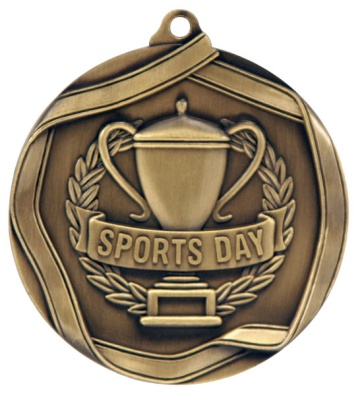 60MM SPORTS DAY MEDAL