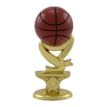 Basketball in Bright Gold and Red 1 size