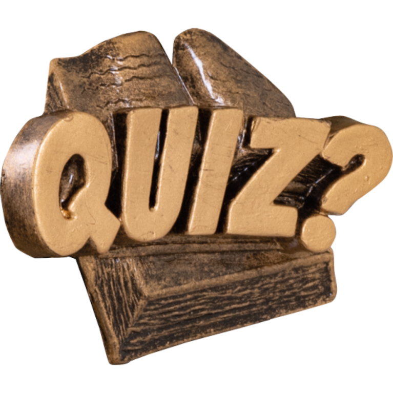 Antique Gold Quiz Trim with Highlights