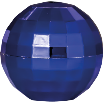 Bright Blue Glitter Ball Top 2 sizes