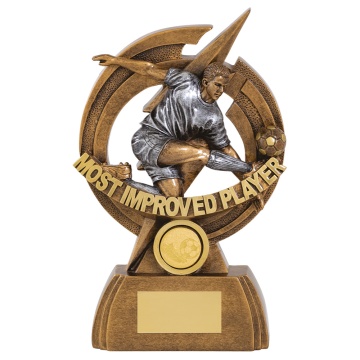 FOOTBALL"MOST IMPROVED PLAYER" 8" (205MM)