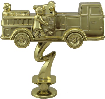 Fire Engine in Bright Gold