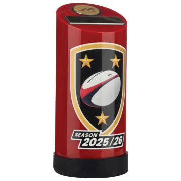 2025/2026 Rugby in Red  With Black  Band 3 Colours