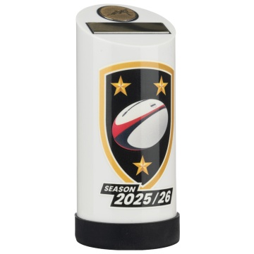 2025/2026 Rugby in White  With Black Band 3 Colours