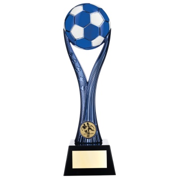 Two Tone Football Ball  on Stand in   6 Colours