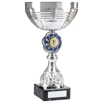 Bright Silver Tone    Cup Trophy  in 3 sizes