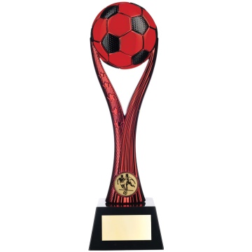 Two Tone Football Ball  on Stand in   6 Colours