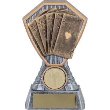 Heavy Composite Generic Dominos Award Insert in 4 sizes