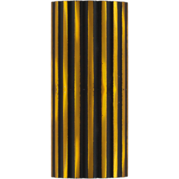 Gold /Black 40mm diameter Cut Aluminium Tube 4 sizes