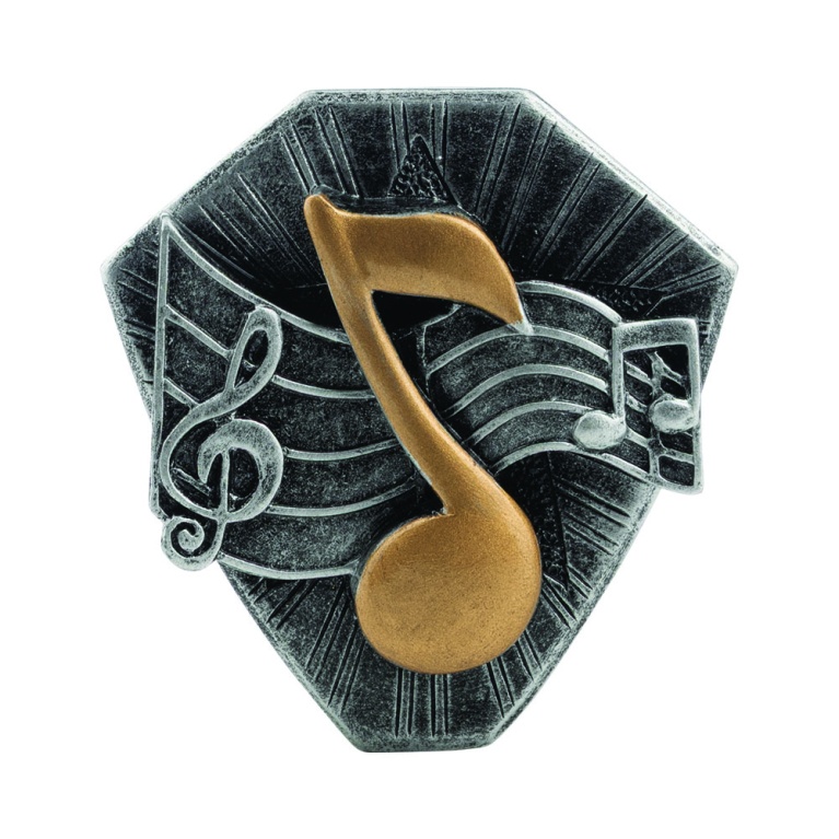 V Power Trim Music Note