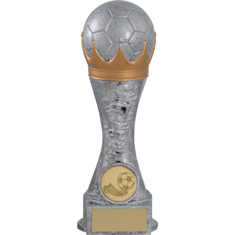 Three Lions Football  Award in Antique Silver /Gold for 1" Centre 4 sizes