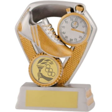 Antique silver Gold Running Award in 3 sizes